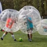 Bubble football game