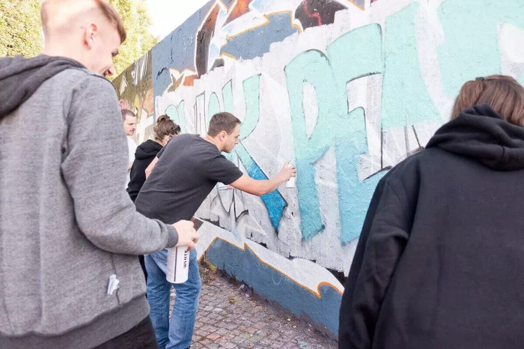 Atelier de peinture de votre premier graffiti