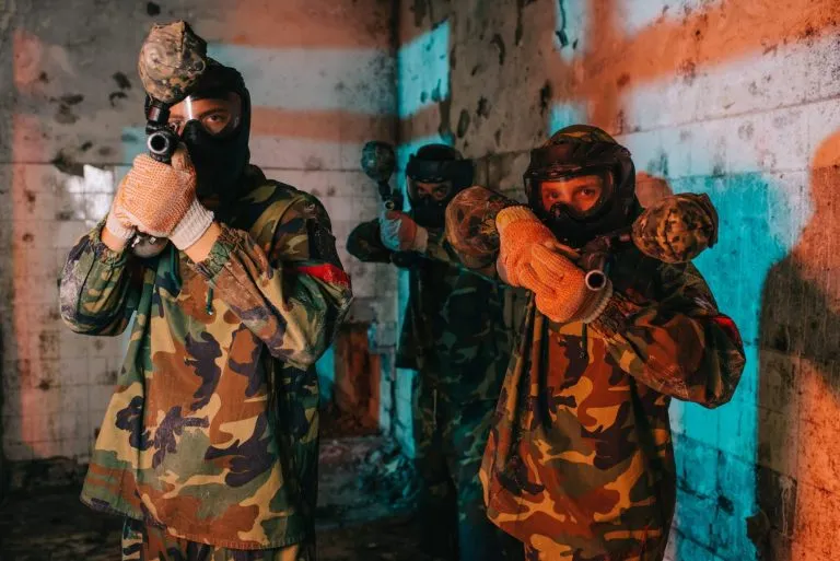 indoor paintball