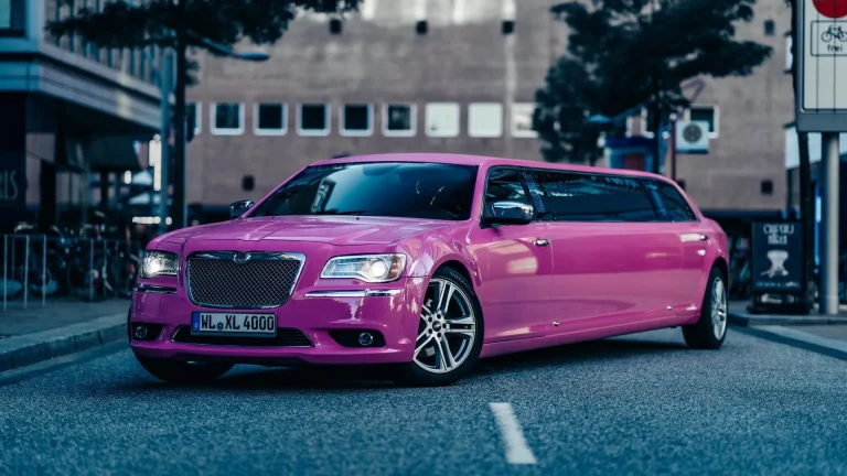 roze limousine
